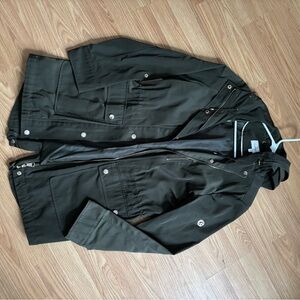 Calvin Klein women’s Dark Green Raincoat